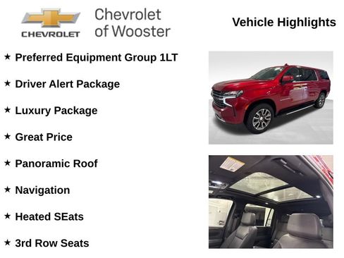 Used 2022 Chevrolet Suburban LT w/ Luxury Package AWD/4WD image 2