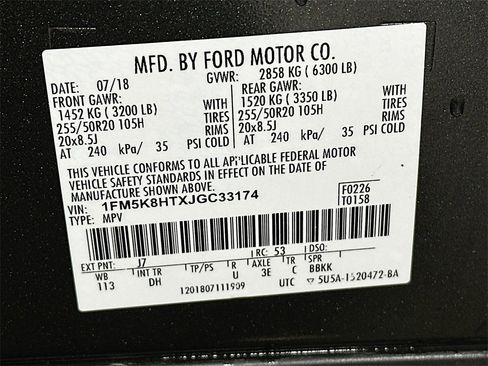 Used 2018 Ford Explorer Platinum image 36