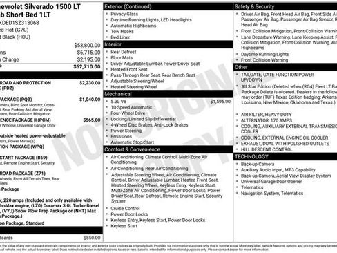 Used 2025 Chevrolet Silverado 1500 LT AWD/4WD image 28