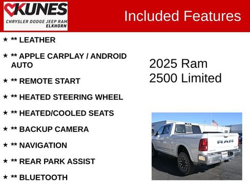 New 2025 RAM 2500 Limited image 2