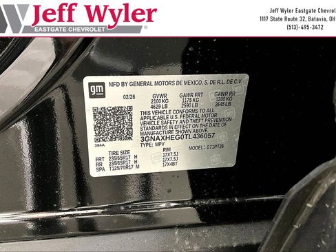 New 2026 Chevrolet Equinox LT w/ Convenience Package II FWD image 24