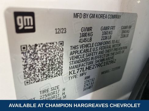 Used 2024 Chevrolet Trax LT w/ Driver Confidence Package FWD image 42