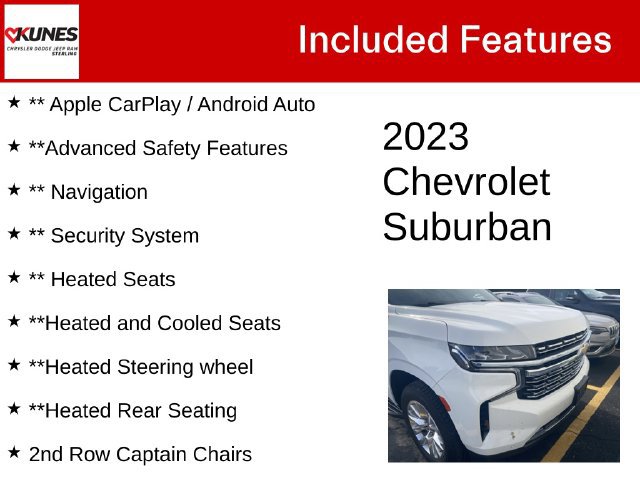 Used 2023 Chevrolet Suburban Premier AWD/4WD image 4