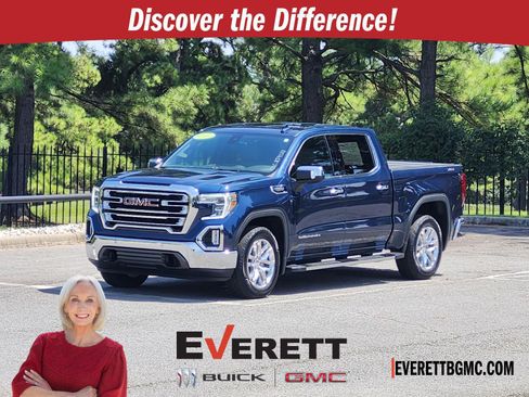 Used 2021 GMC Sierra 1500 SLT w/ SLT Premium Plus Package AWD/4WD image 1