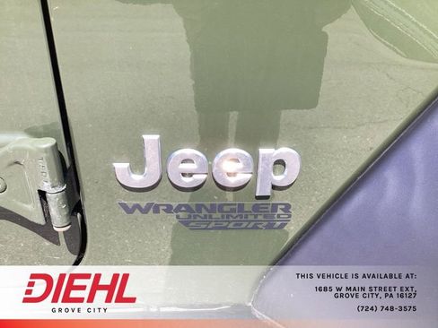 Used 2021 Jeep Wrangler Unlimited Sport AWD/4WD image 10