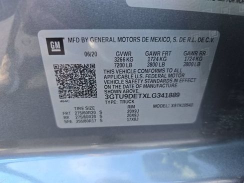 Used 2020 GMC Sierra 1500 SLT w/ SLT Premium Plus Package AWD/4WD image 33