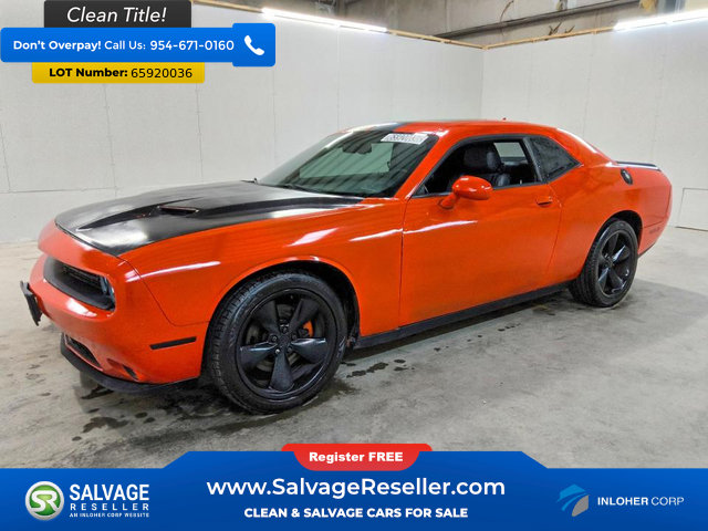 Used 2017 Dodge Challenger SXT Plus RWD image 1
