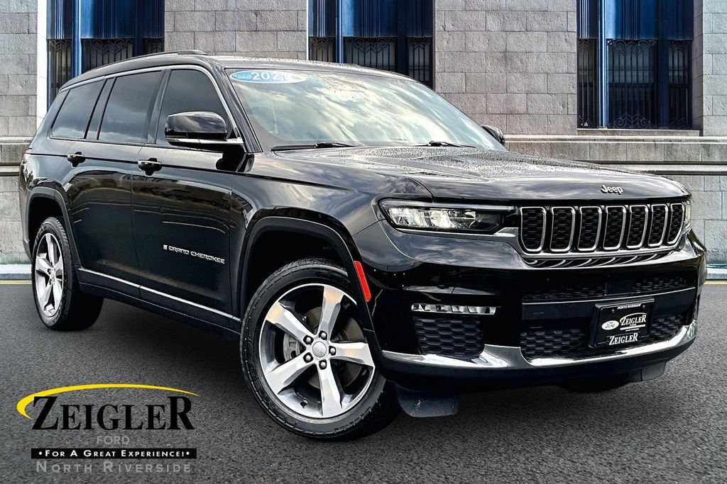 Used 2021 Jeep Grand Cherokee L Limited AWD/4WD image 1