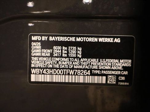New 2026 BMW i4 xDrive40i w/ M Sport Package AWD/4WD image 19