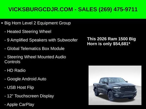 New 2026 RAM 1500 Big Horn image 27