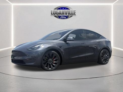 Used 2021 Tesla Model Y Performance AWD/4WD image 1