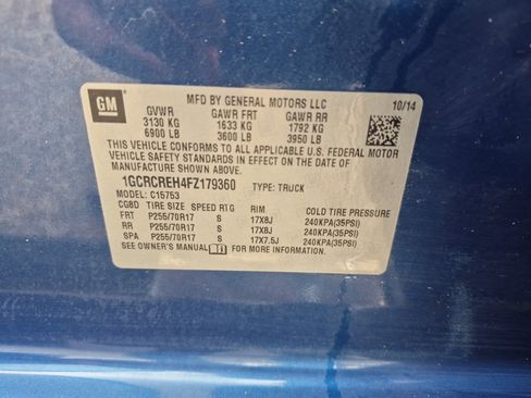 Used 2015 Chevrolet Silverado 1500 LT w/ All Star Edition RWD image 25