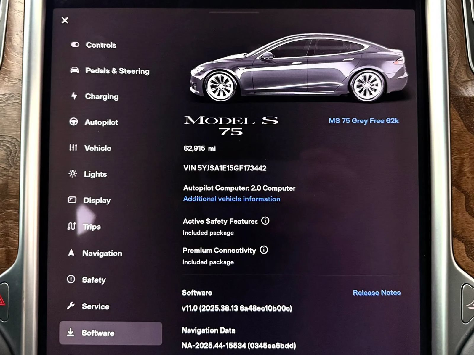Used 2016 Tesla Model S 75 RWD image 14