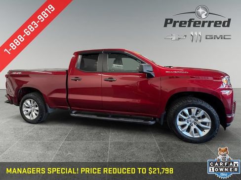 Used 2019 Chevrolet Silverado 1500 Custom w/ Custom Value Package AWD/4WD image 11
