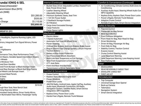 Used 2023 Hyundai Ioniq 6 SEL image 5