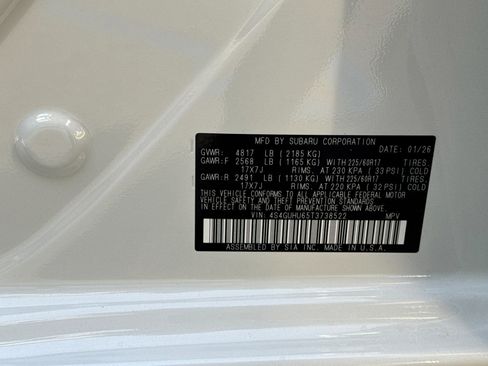 New 2026 Subaru Crosstrek 2.5i Wilderness image 27