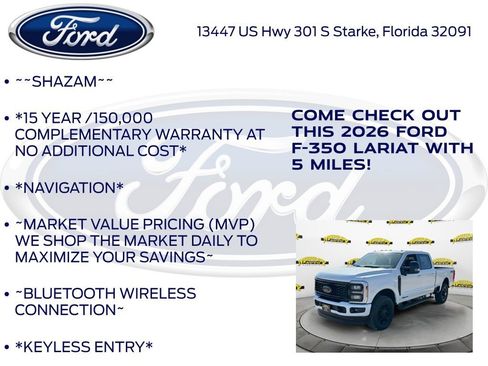 New 2026 Ford F350 Lariat AWD/4WD image 5