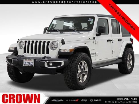 Certified 2018 Jeep Wrangler Unlimited Sahara AWD/4WD image 3