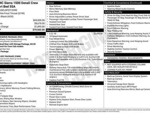 Used 2023 GMC Sierra 1500 Denali w/ Denali Reserve Package image 43