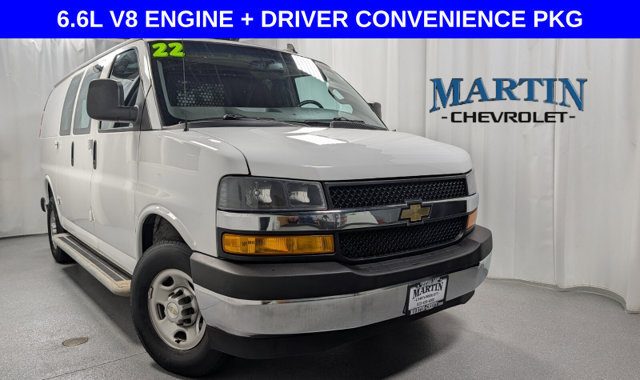 Used 2022 Chevrolet Express 2500 w/ Driver Convenience Package RWD image 1