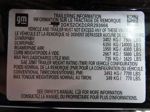 Used 2024 GMC Yukon AT4 image 74