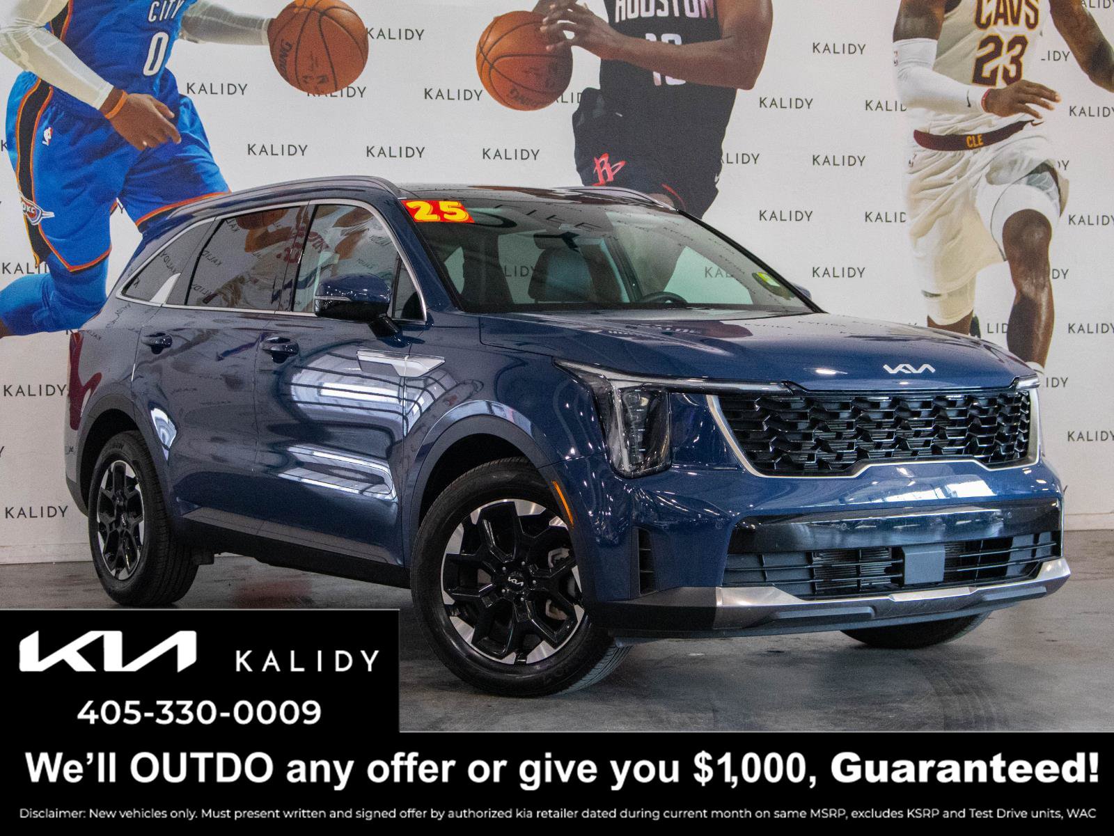 Used 2025 Kia Sorento S w/ Panoramic Sunroof Package FWD image 1