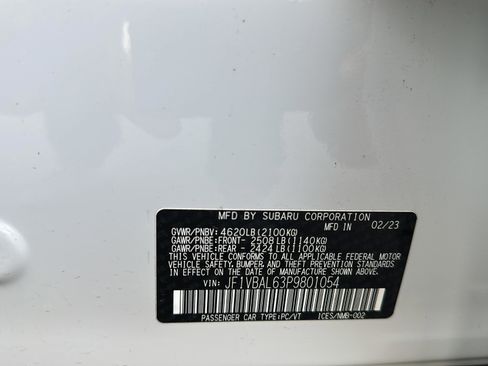 Used 2023 Subaru WRX Limited w/ Popular Package #2 AWD/4WD image 32