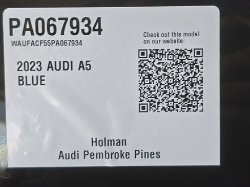 Used 2023 Audi A5 2.0T Premium Plus w/ Premium Plus AWD/4WD image 31