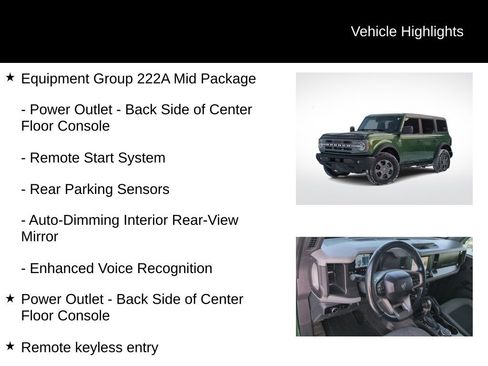 Used 2023 Ford Bronco Big Bend image 11