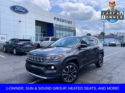 Used 2022 Jeep Compass Limited w/ Sun and Sound Group