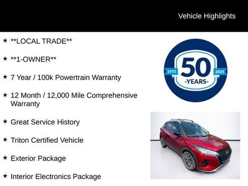 Used 2024 Nissan Kicks SV w/ Interior Electronics Package FWD image 6
