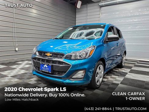 Used 2020 Chevrolet Spark LS FWD image 1