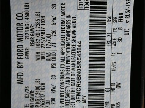 Used 2025 Ford Bronco Sport Big Bend AWD/4WD image 41