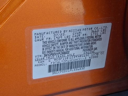 Certified 2023 Nissan Kicks SR w/ SR Premium Package image 29