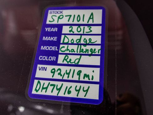 Used 2013 Dodge Challenger R/T Plus image 51