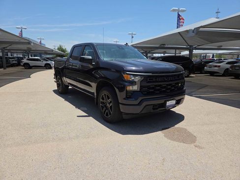 Used 2023 Chevrolet Silverado 1500 Custom w/ LPO, Dark Essentials Package RWD image 2