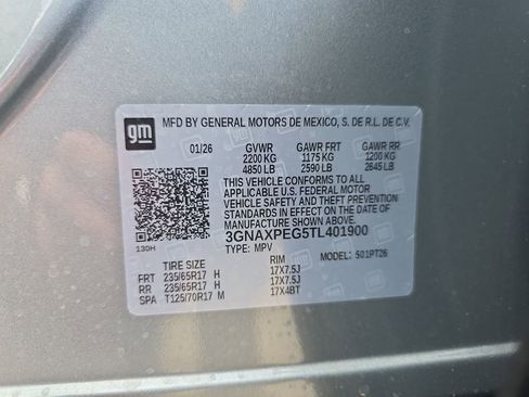 New 2026 Chevrolet Equinox LT w/ Safety and Technology Package image 30