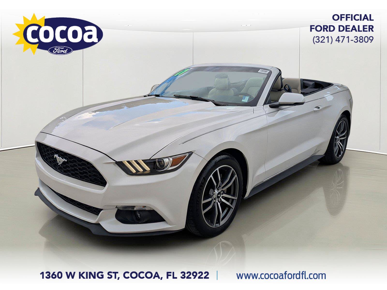 Certified 2017 Ford Mustang Premium w/ Equipment Group 201A RWD image 1