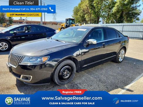 Used 2011 Lincoln MKZ w/ 102A Rapid Spec Order Code FWD image 1