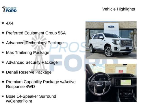Used 2024 GMC Yukon Denali w/ Denali Reserve Package AWD/4WD image 5