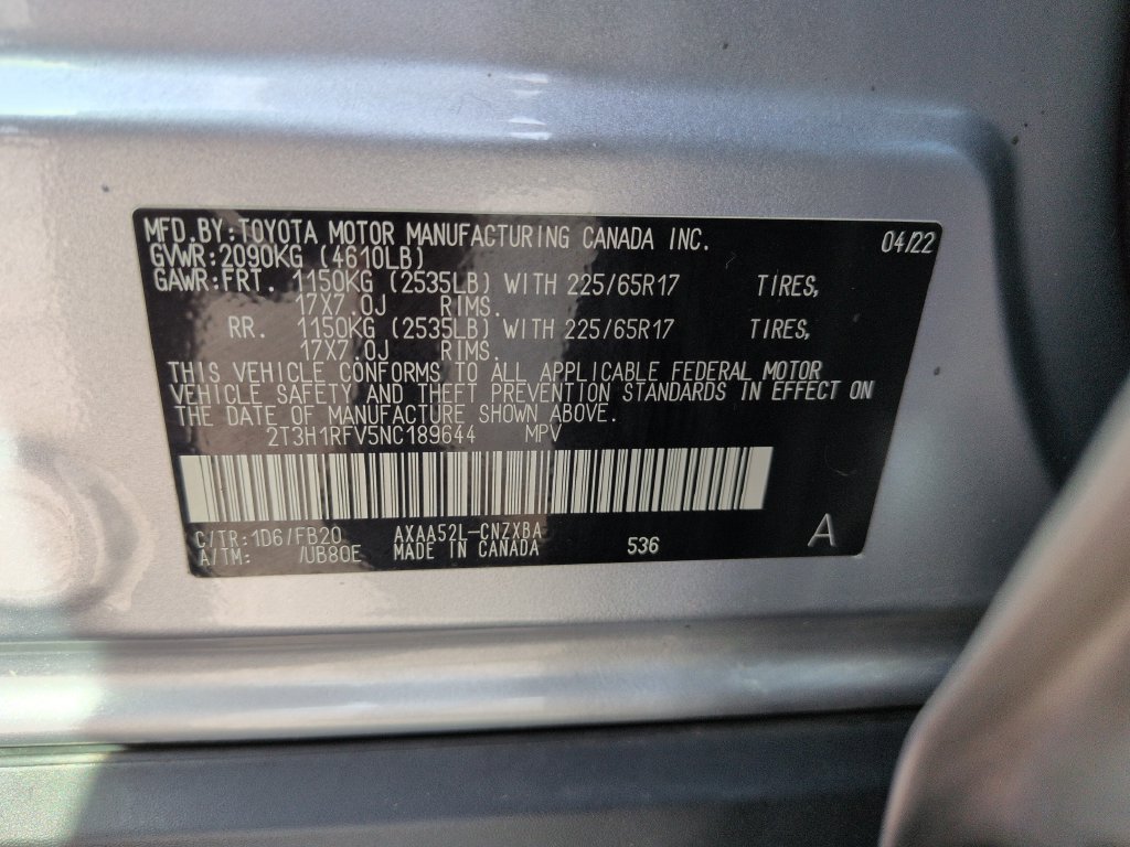 Used 2022 Toyota RAV4 LE FWD image 29