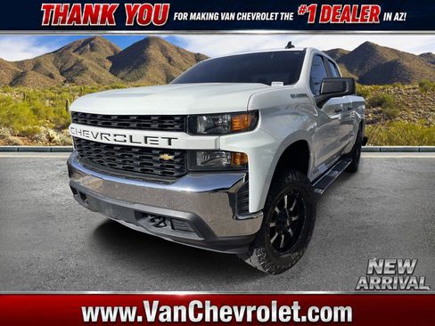 Used 2022 Chevrolet Silverado 1500 Custom RWD image 1