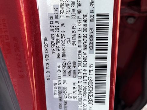 Used 2019 MAZDA CX-5 Grand Touring w/ GT Premium Package image 14