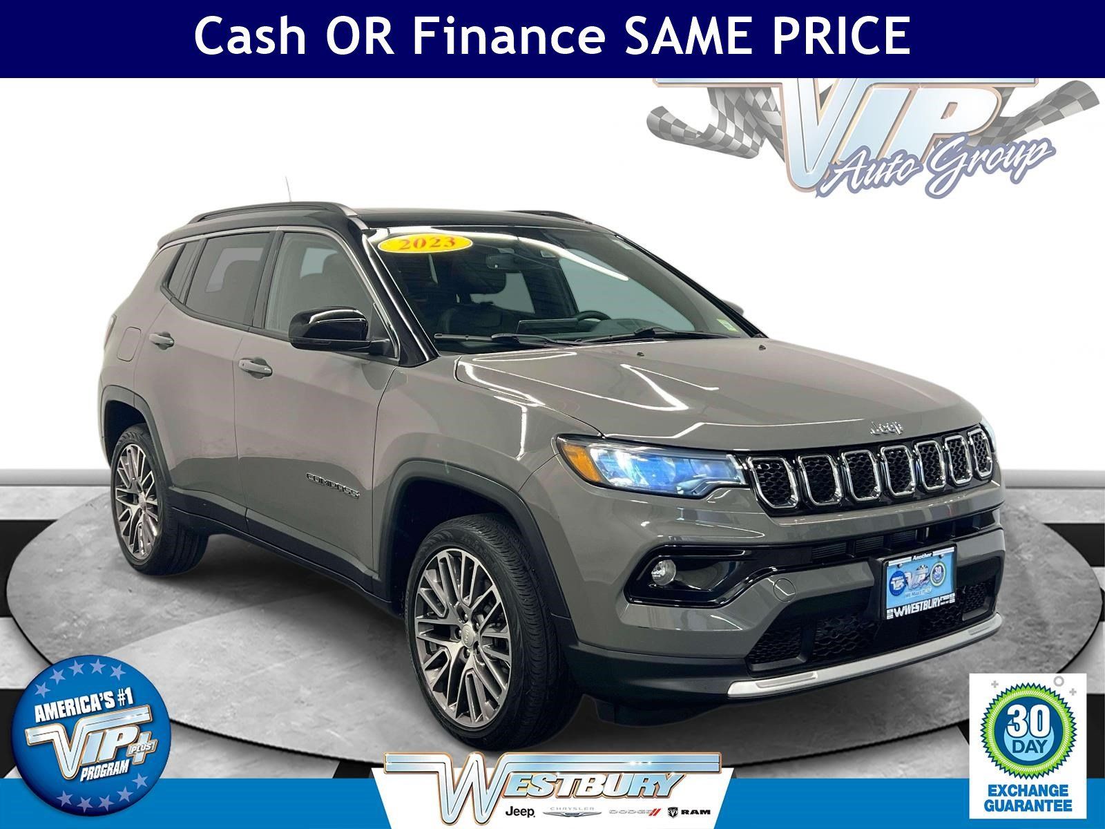 Certified 2023 Jeep Compass Limited w/ Elite Group AWD/4WD image 1