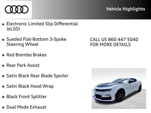 Used 2022 Chevrolet Camaro SS RWD image 28