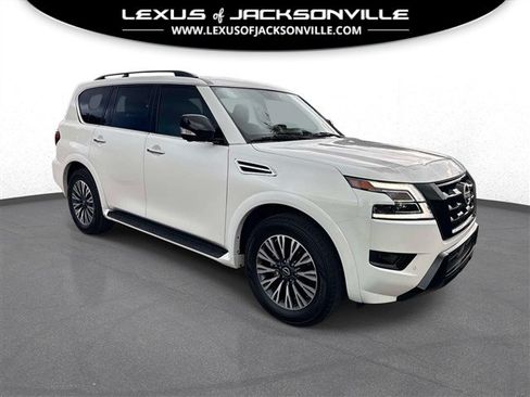 Used 2023 Nissan Armada SL w/ Midnight Edition Package RWD image 1