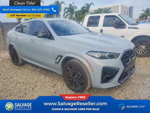 Used 2025 BMW X6 M Competition w/ Executive Package AWD/4WD image 5