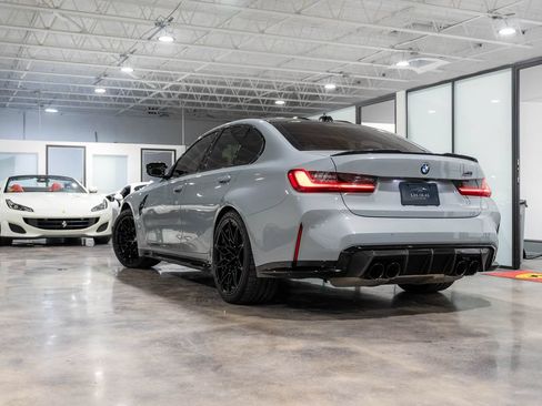 Used 2024 BMW M3 Competition w/ M Carbon Exterior Package RWD image 9