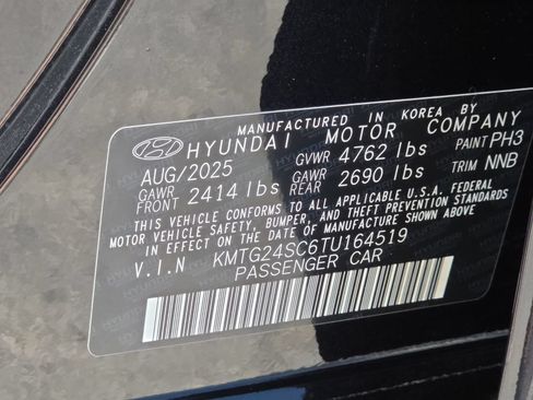 Certified 2026 Genesis G70 2.5T Prestige RWD image 24
