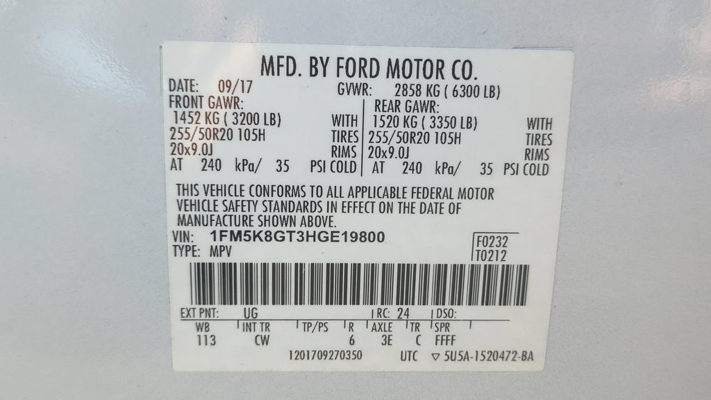 Used 2017 Ford Explorer Sport AWD/4WD image 25